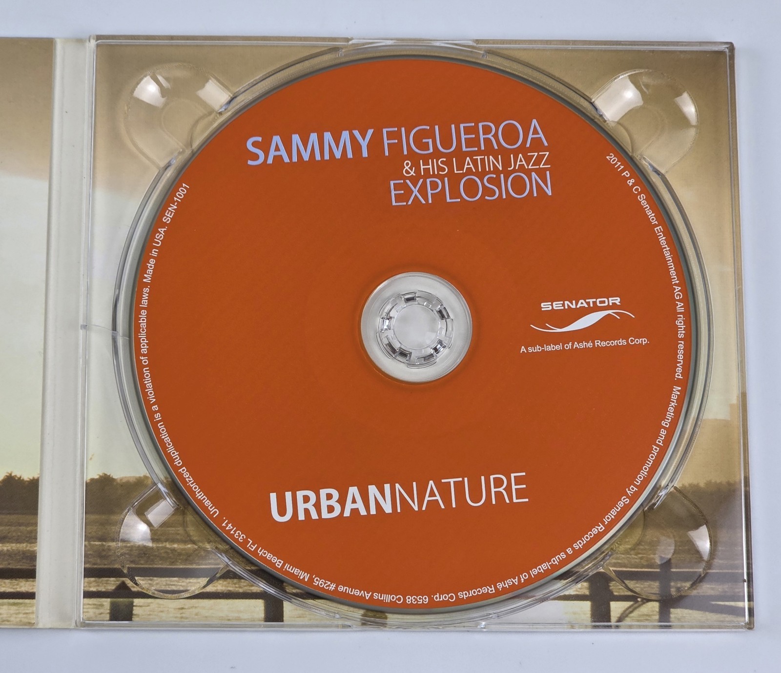 Sammy Figueroa & His Latin Jazz Explosion UrbanNature CD 2011 Jazz Latin