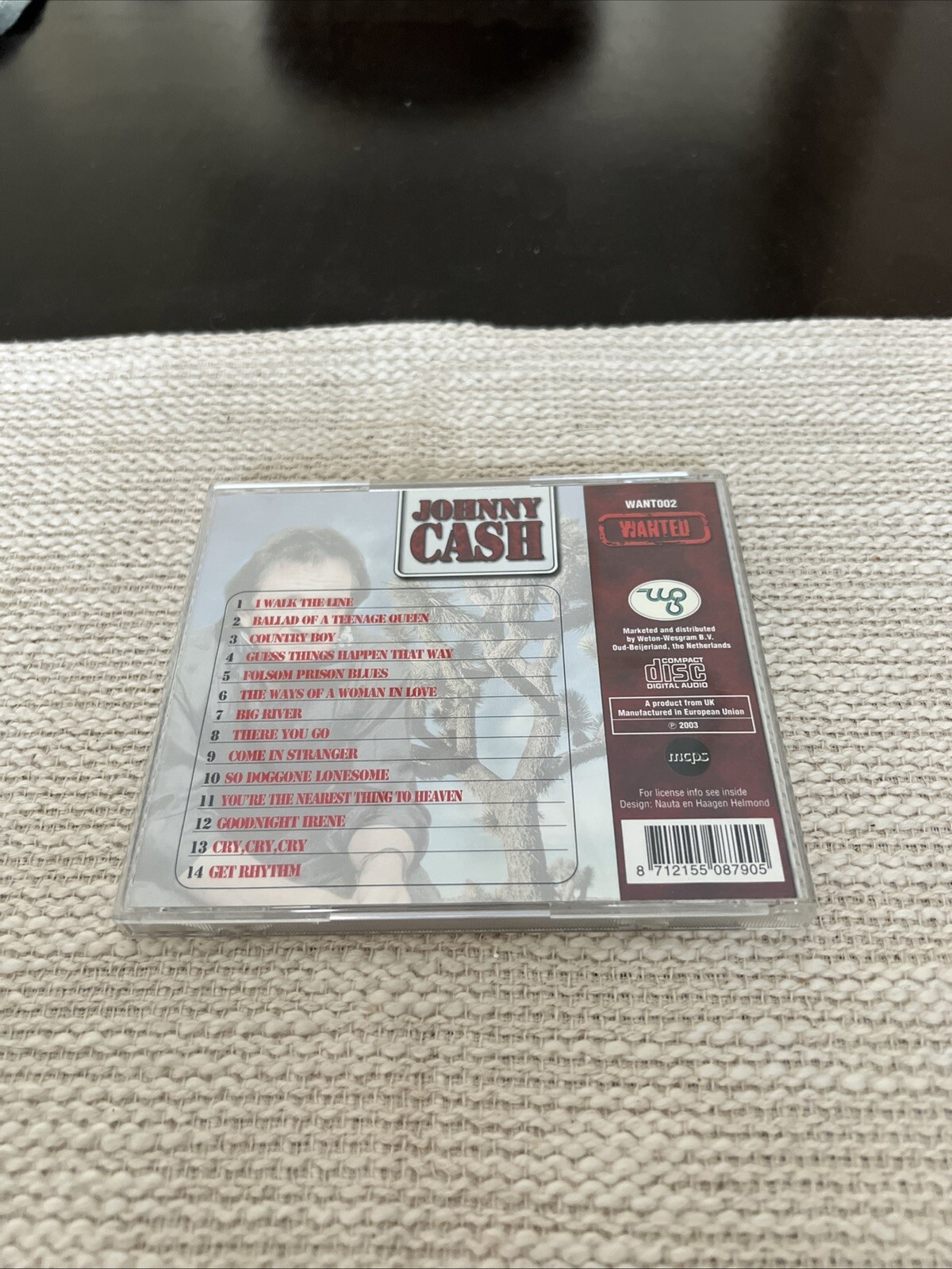 Johnny Cash CD Lot of 2 (Wanted [Import], Live Recording Louisiana Hayride)