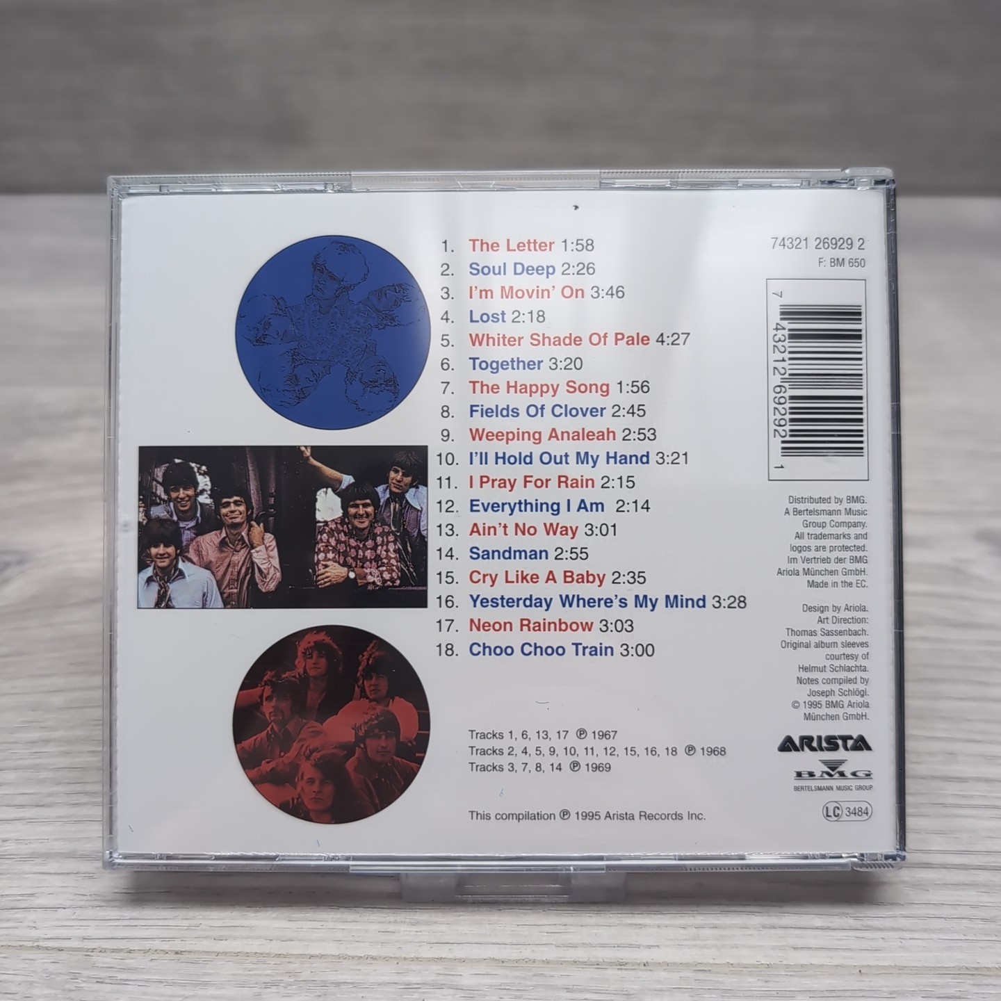 The Box Tops - The Best Of The Box Tops - CD Album - 1995 Arista Records - VGC