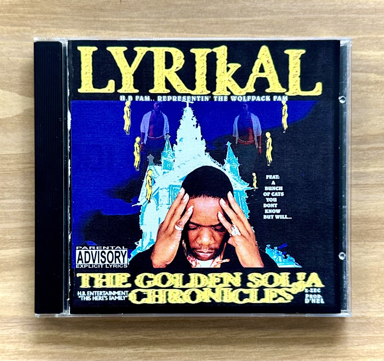 CD ~ LYRIkAL ~ T.G.S.C. ~ P.A. ~ 16 Tracks ~ 2000 ~ !L🟡🟡K!