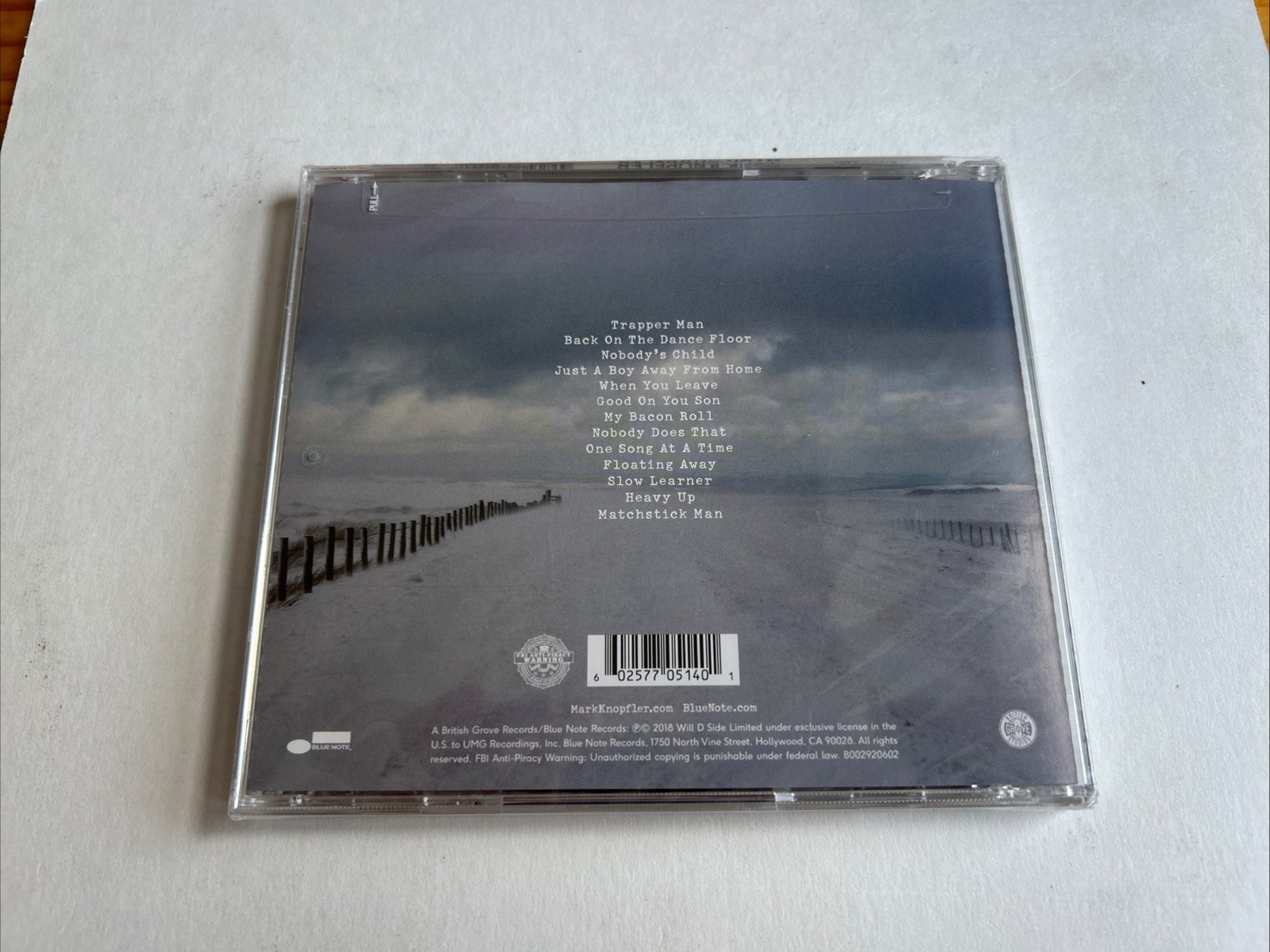 Mark Knopfler “Down the Road Wherever “ CD Dire Straits Blue Note 2018 NEW