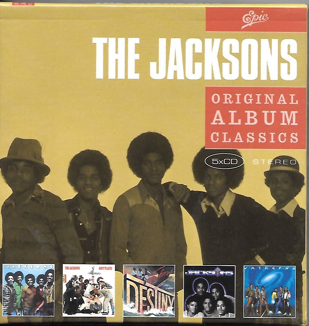 The Jacksons Original Album Classics 5 CD Box Set Destiny Triumph Victory Epic +