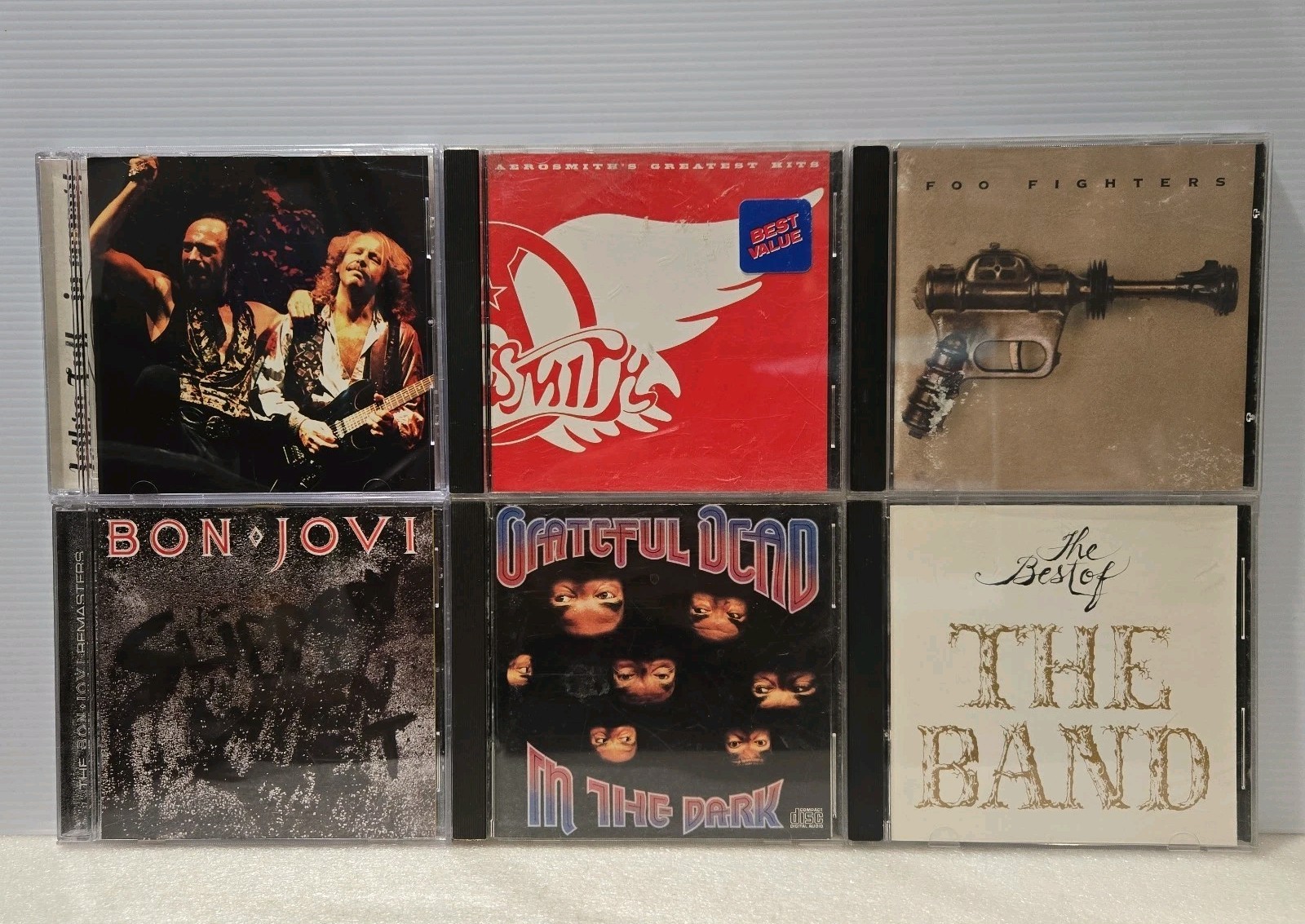ROCK, CLASSIC ROCK, POP 6 CD LOT - SEE TITLES IN DESCRIPTION - CRCD14-1