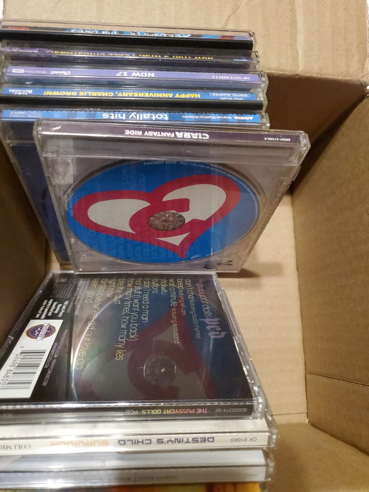 Mixed Lot of 10 Pop/R&B Music CDs, Aerosmith, PCD, Danity Kane, Ciara, And More!