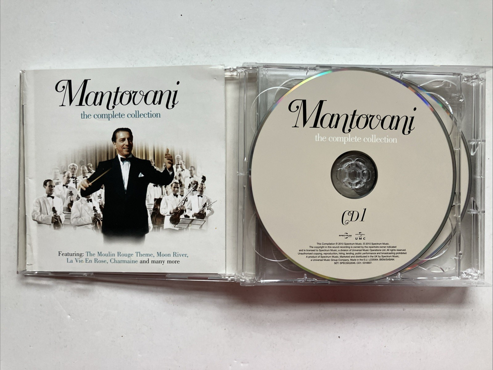 Mantovani-100 Golden Classics by Mantovani (5-CD, 2010) Complete Collection