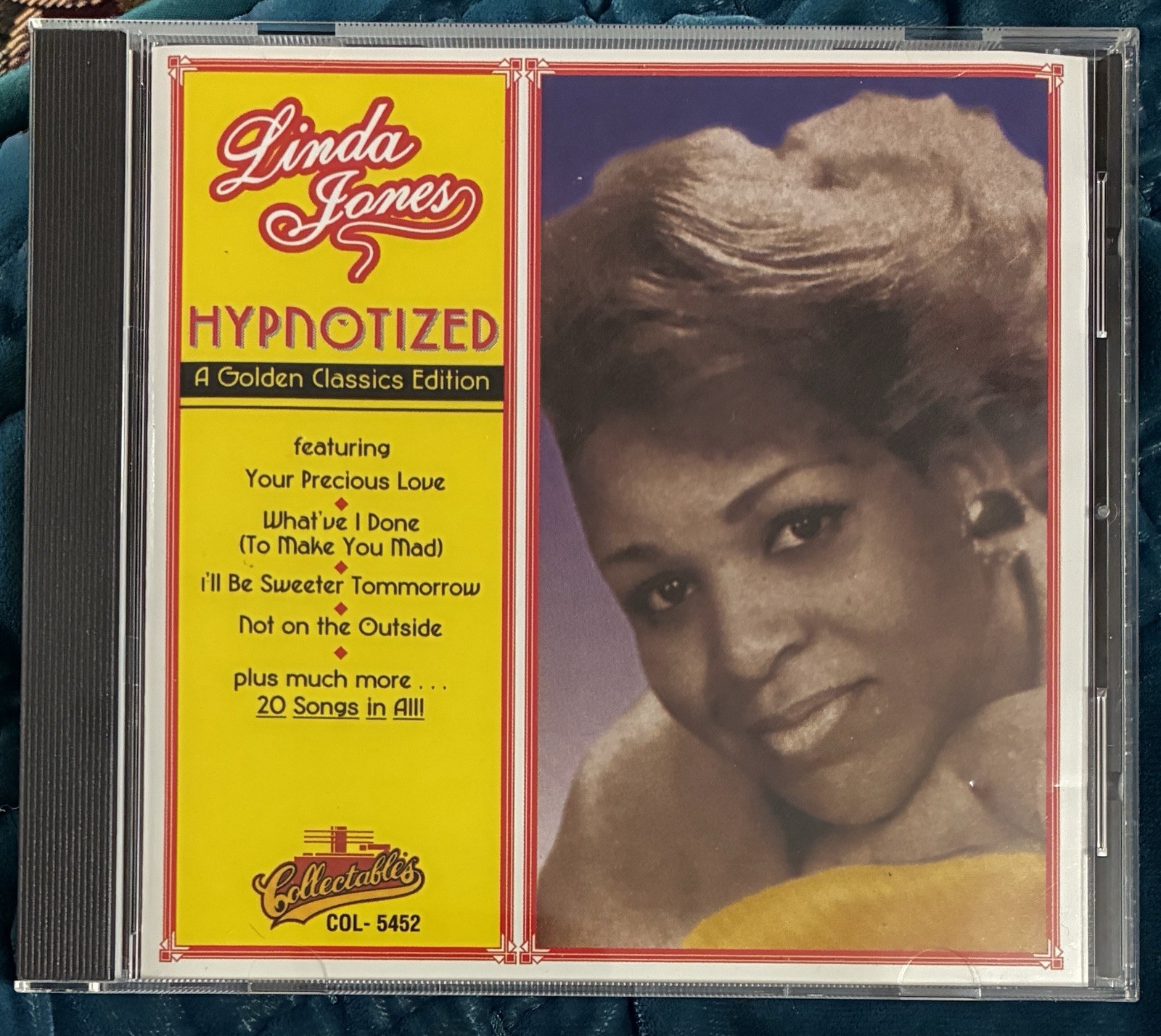 Linda Jones “Hypnotized: A Golden Classics Edition (CD Collectables 1994)