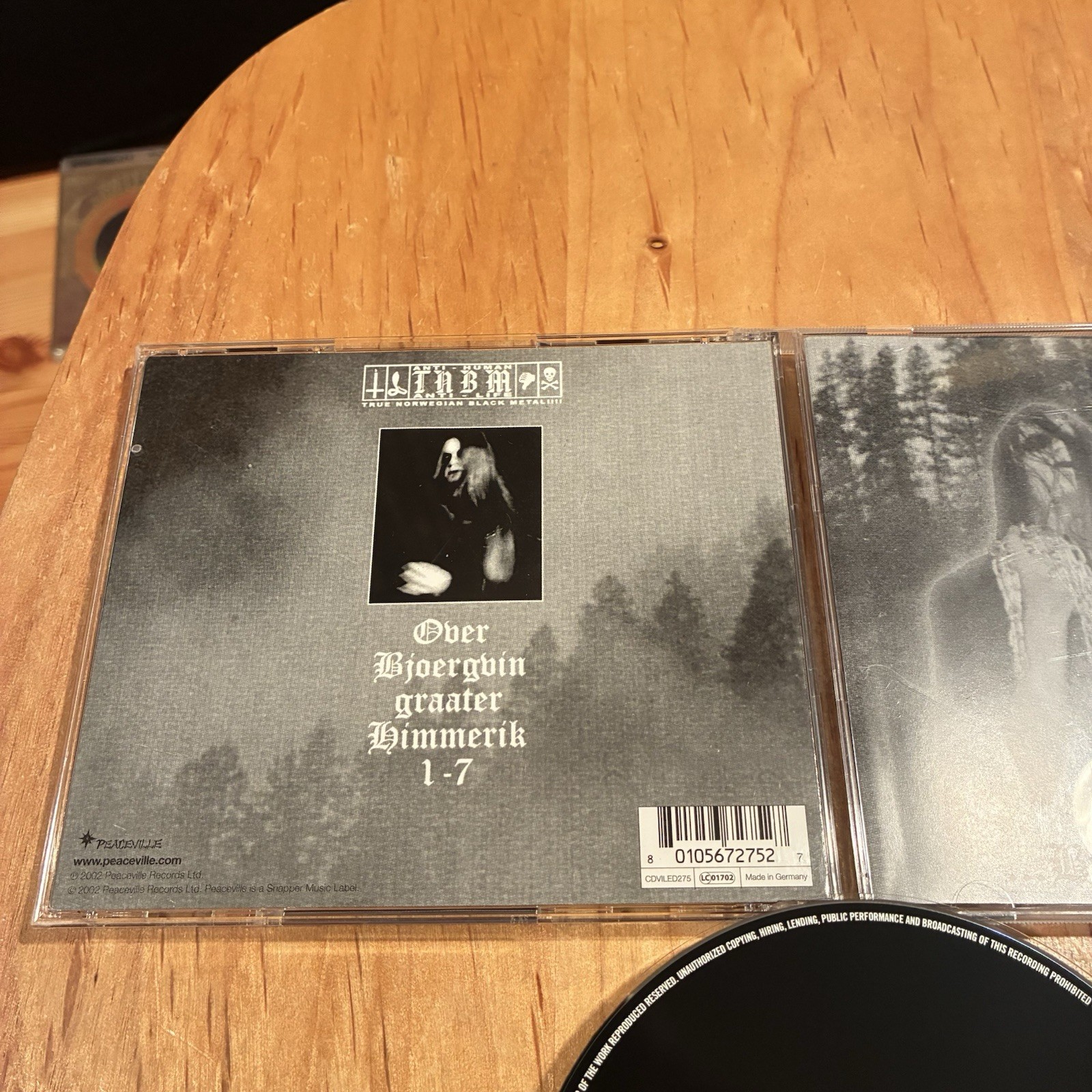 Taake – Bjoergvin CD 2012 UK reissue darkthrone satyricon tsjuder kampfar djevel