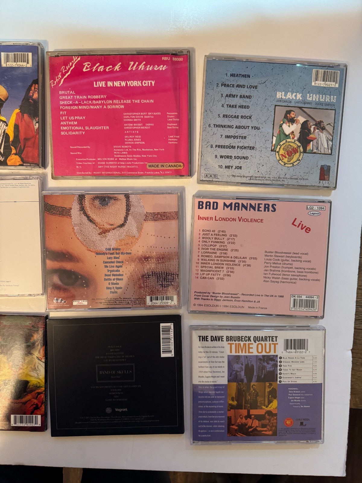 Box of 15 Rock, Punk, New Wave, Metal CDs - VG+ LIST IN DESCRIPTION - Box B3
