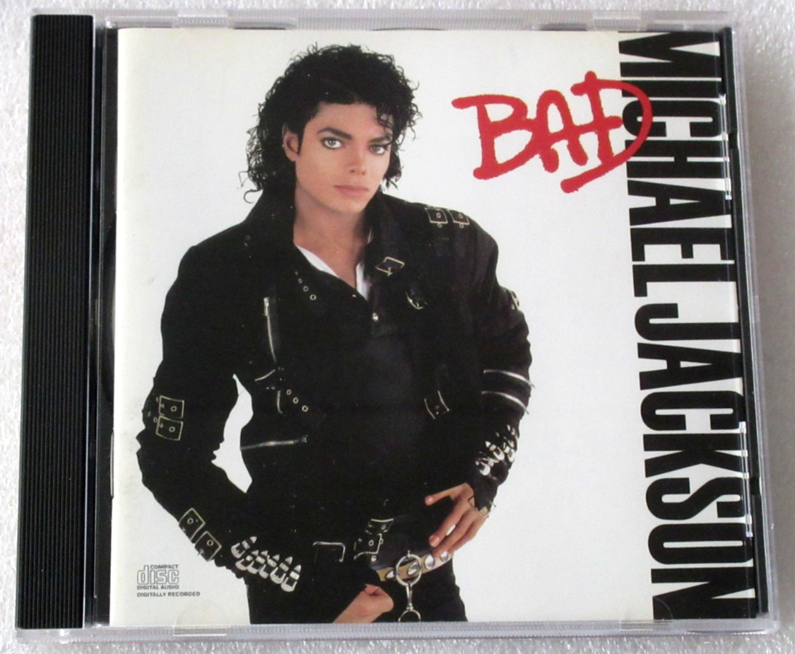 MICHAEL JACKSON / BAD 1987 CD BOOKLET LYRICS MJJ PRODUCTION EPIC POP ROCK OOP