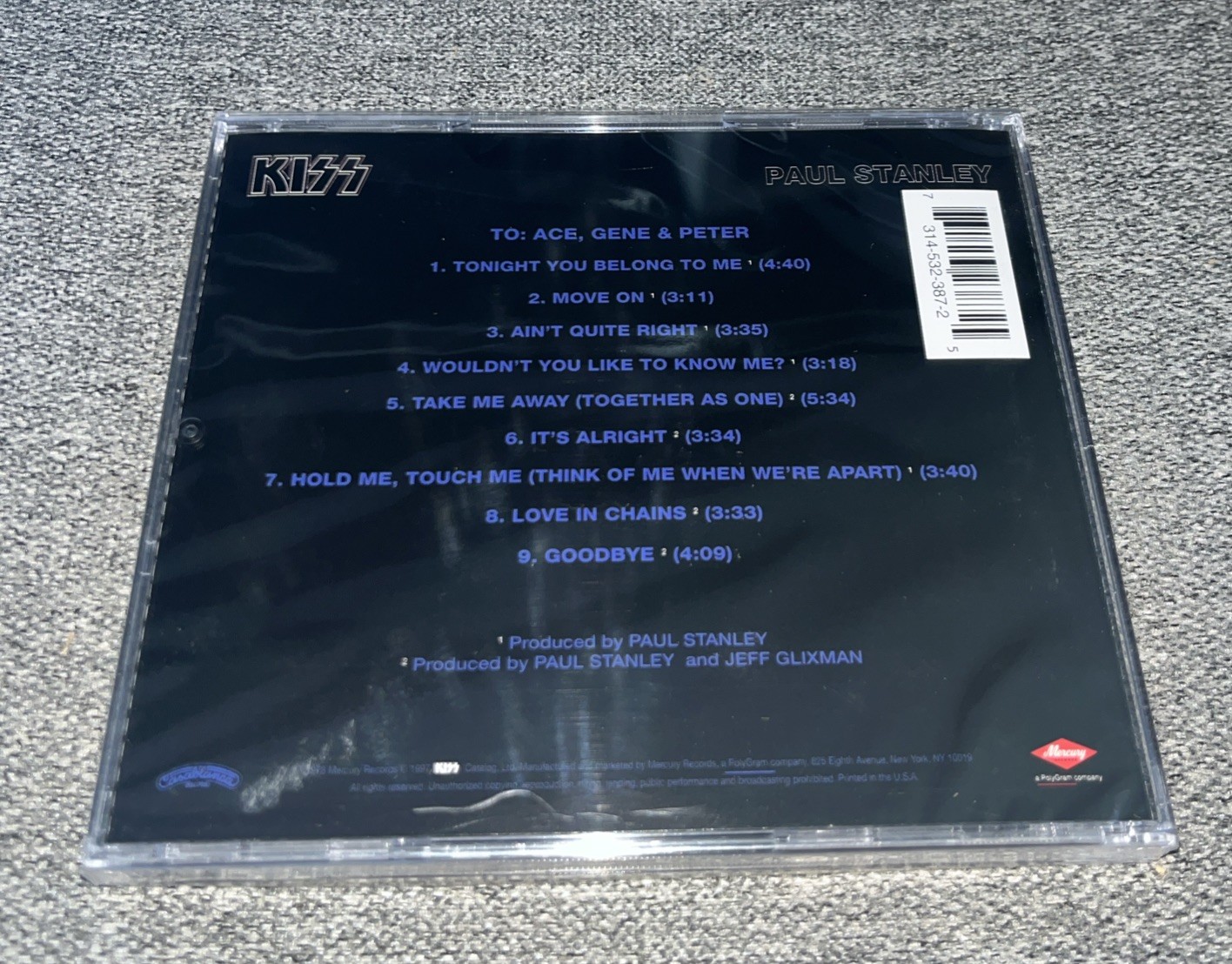 Paul Stanley (Remastered) by Paul Stanley (Kiss)(New CD)⭐️Buy Any 3 Get 1 Free⭐️