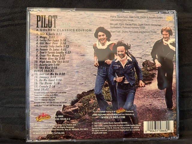 Magic by Pilot (CD, Mar-2006, Collectables) LIKE NEW