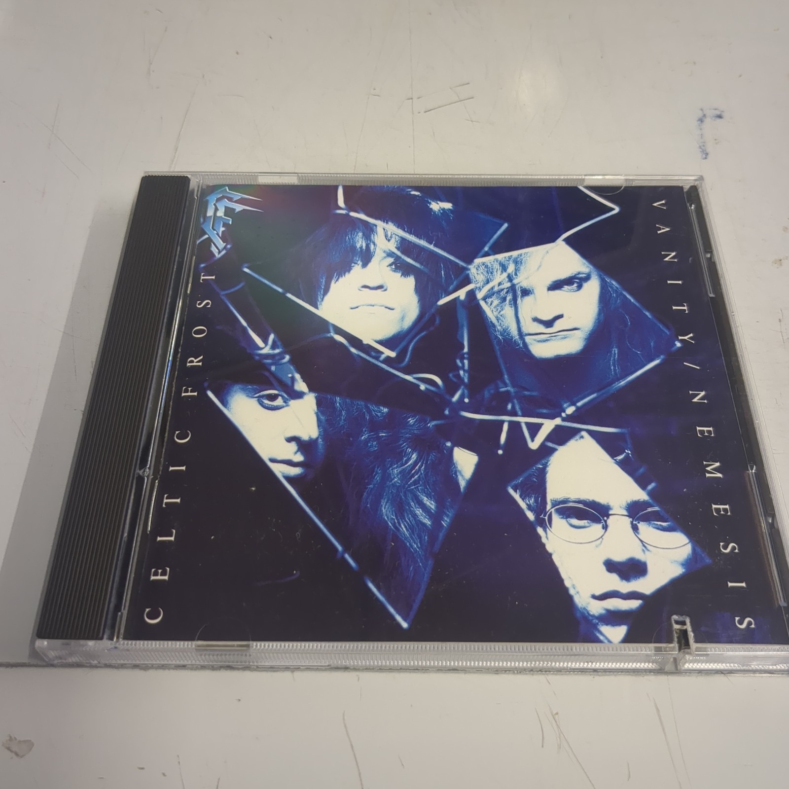 RARE CELTIC FROST VANITY NEMESIS 1ST EDITION CD/1990/CUT CORNER NM