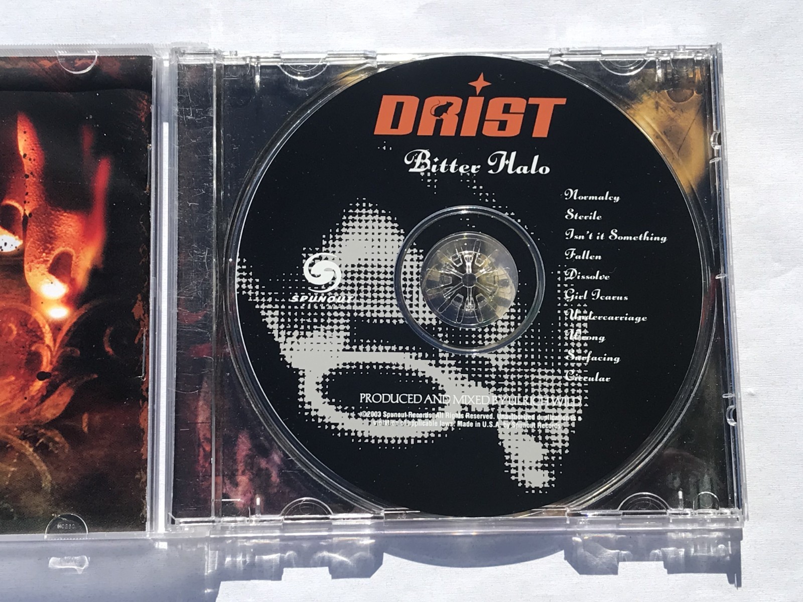 Drist – Bitter Halo (CD, 2003) RARE ☆*NEAR MINT DISC*☆ Garage Rock