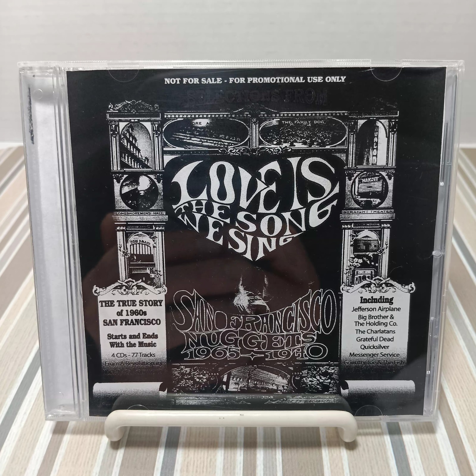 Love Is The Song We Sing San Francisco Nuggets 4 CD Promo Sampler Box Set Rare