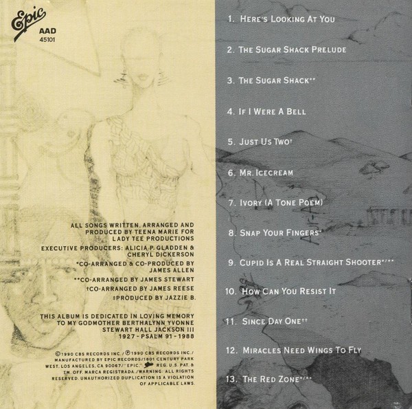 Teena Marie: Ivory (CD, Electronic/Funk/Soul/Dance/Disco, "RARE", 1990)