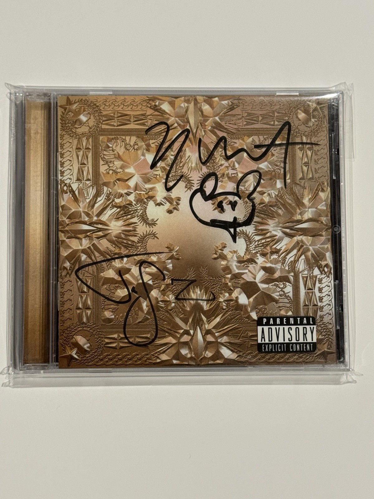 Kanye West & Jay-Z Watch the Throne Duel signed autograph Jay-Z and Kanye West