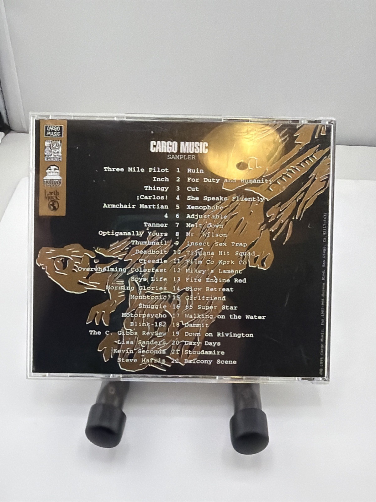 Cargo Music Sampler CD Blink-182 Three Mile Pilot Kevin Seconds Very Rare L@@K !