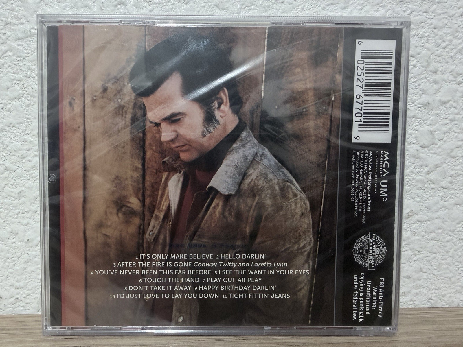 Conway Twitty Icon (CD) - Hello Darlin - 2011
