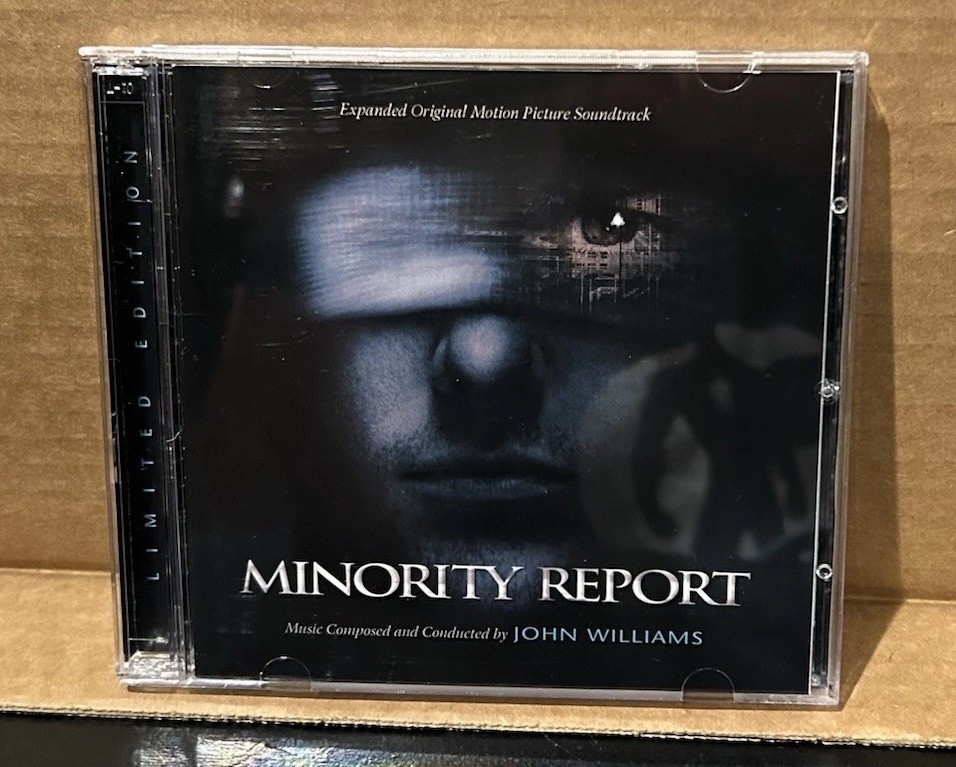Minority Report Expanded Soundtrack John Williams 2-CD Set, La-La Land Records