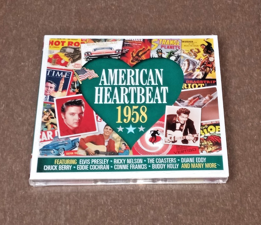 Various Artist - American Heartbeat 1958 [New CD] Boxed Set UK Import