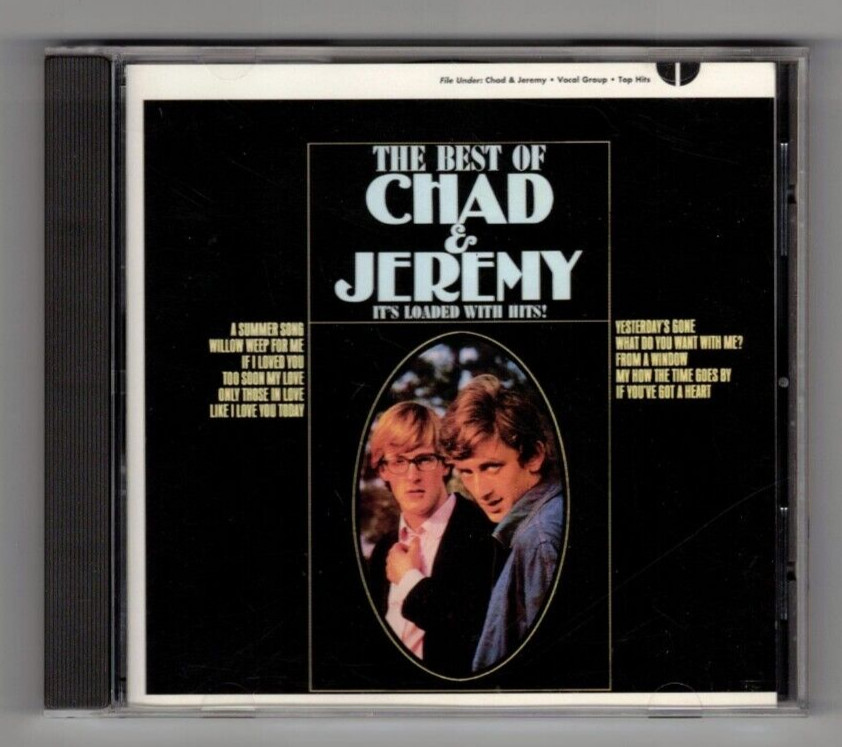 The Best of Chad & Jeremy 20 GREATEST HITS CD (1996 One Way Records)