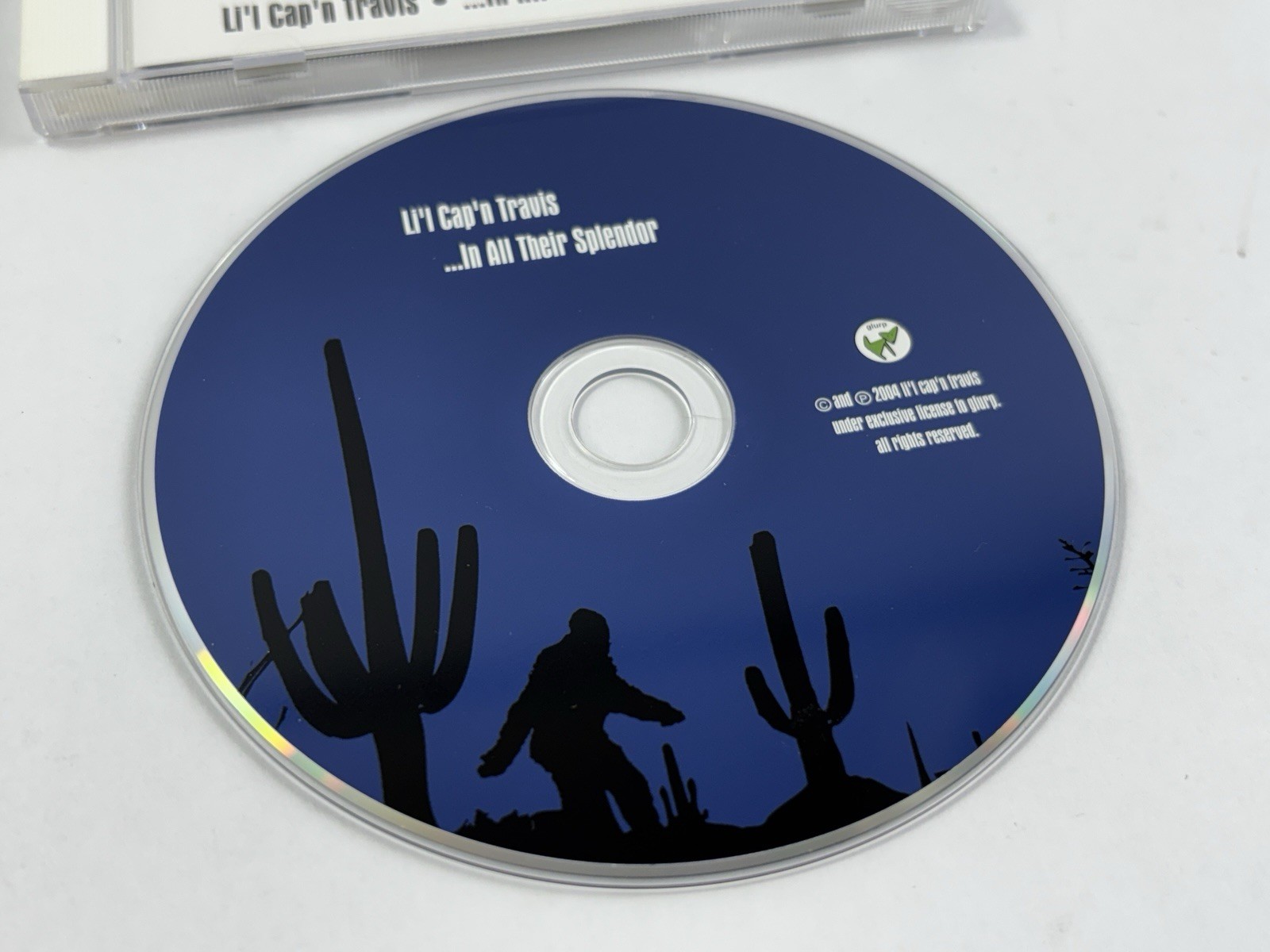 Li'l Cap'n Travis In All Their Splendor CD 2004 Glurp Austin Texas Indie Rock