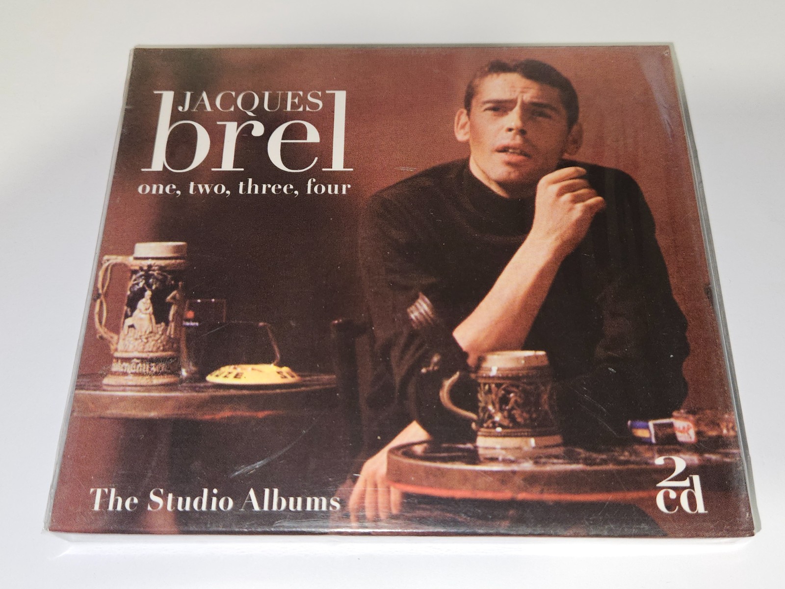 Jacques Brel "One, Two, Three, Four" CD 2-Disc Set 39 Songs 2010 *NEW/SEALED*