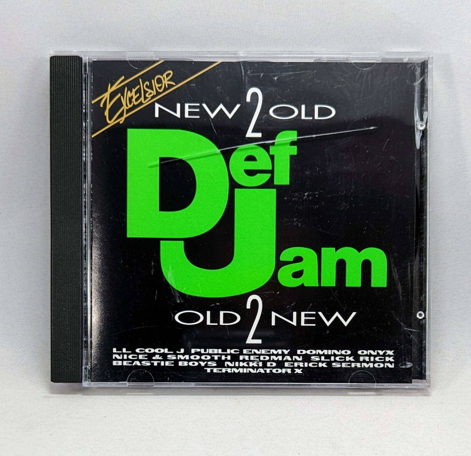 DEF JAM: NEW 2 OLD, OLD 2 NEW - V/A CD - 1995 REBOUND RECORDS HIP HOP EXCELSIOR