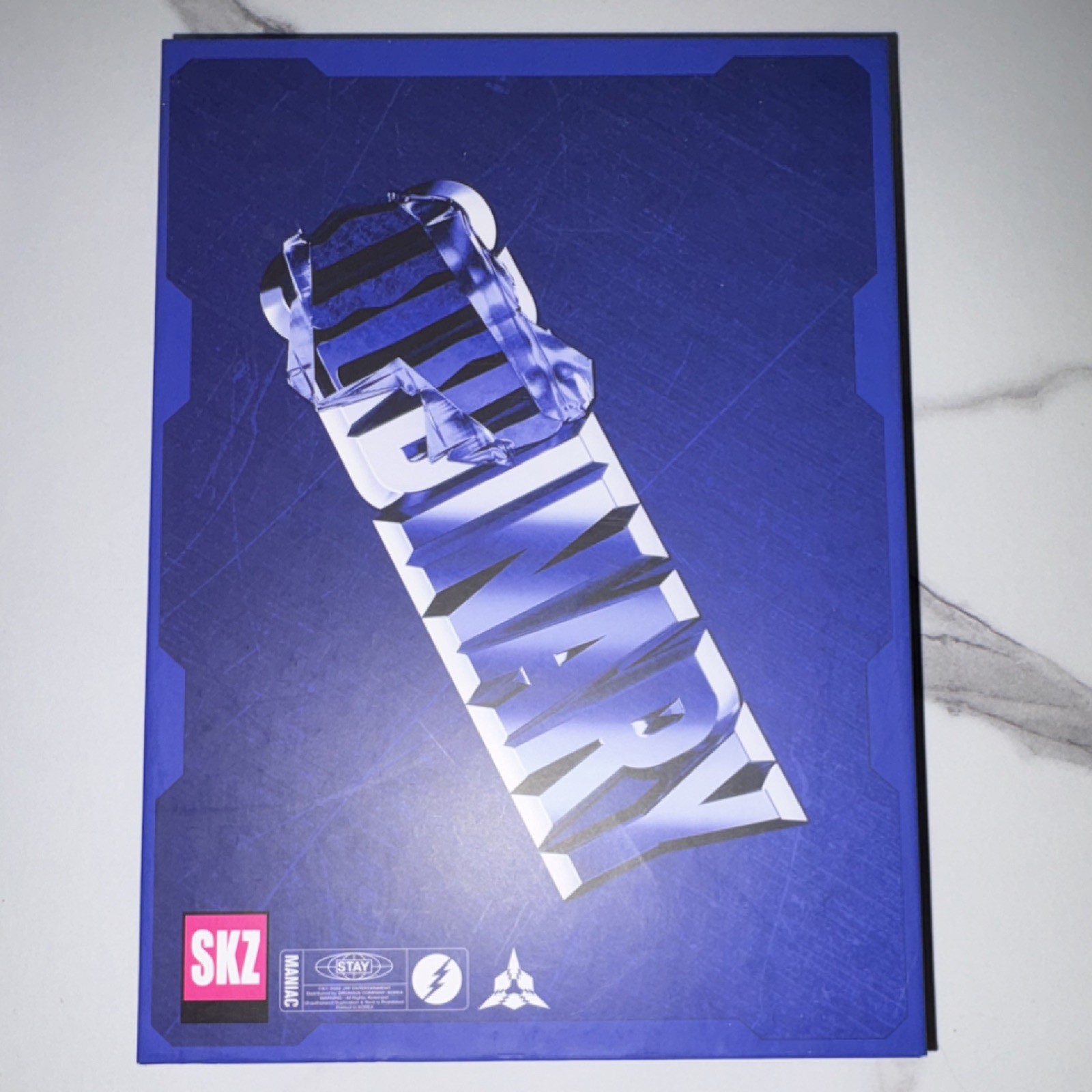 Stray Kids Ordinary K-Pop Style Album Blue CD Korean Language 2020s Music