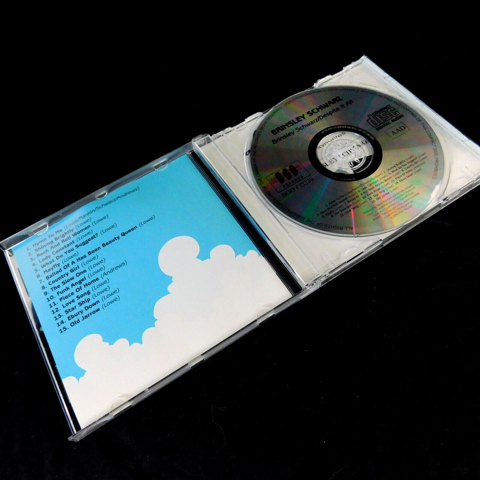 Brinsley Schwarz Self Titled / Despite It All 2 LP on 1 CD IMPORT UK