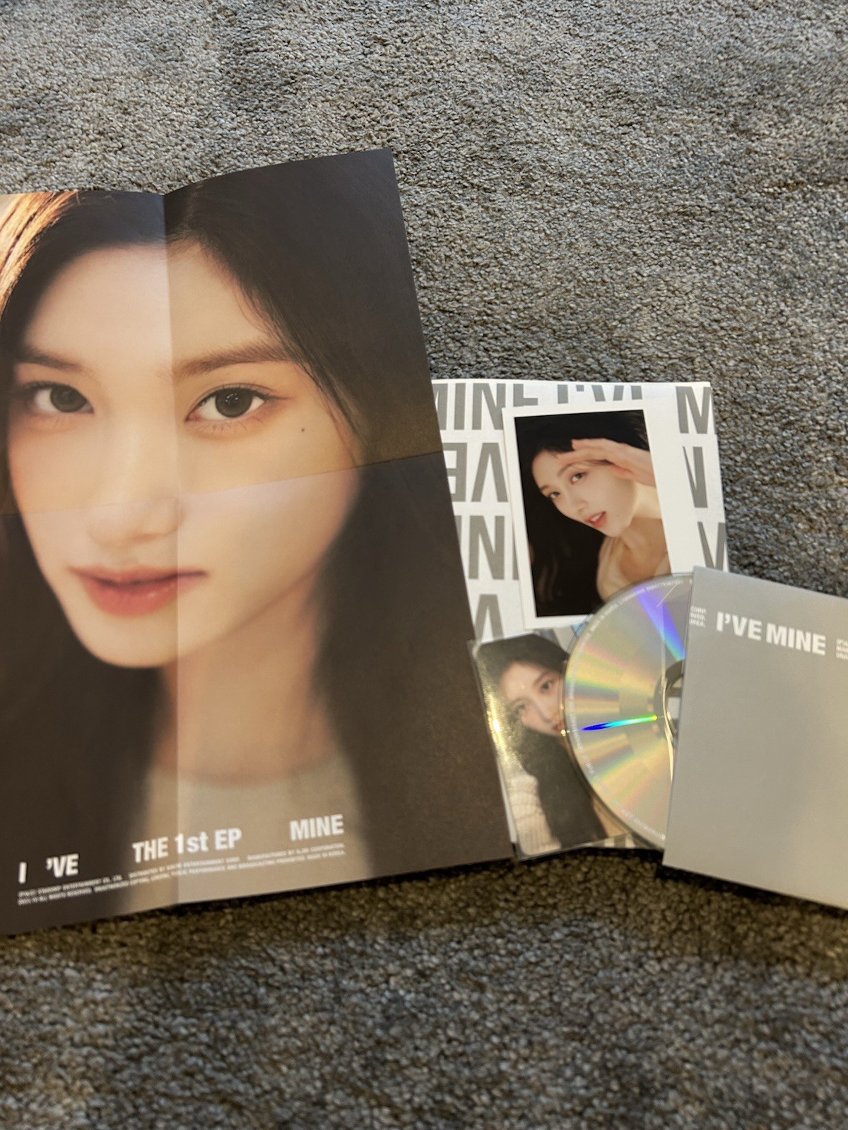 IVE MINE ALBUM OFFICIAL