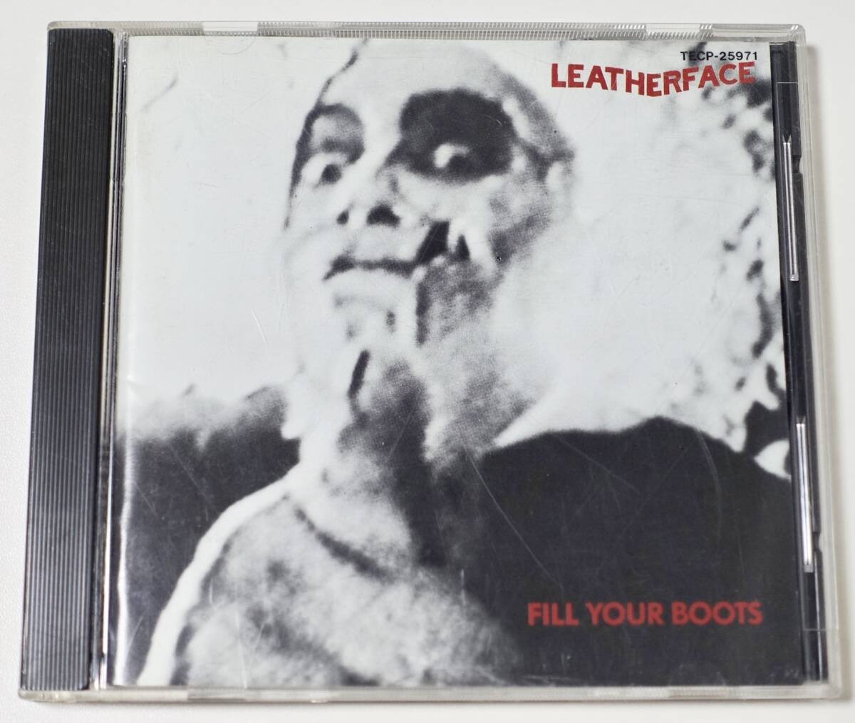 Leatherface Fill Your Boots CD with Lyrics Used Music Album