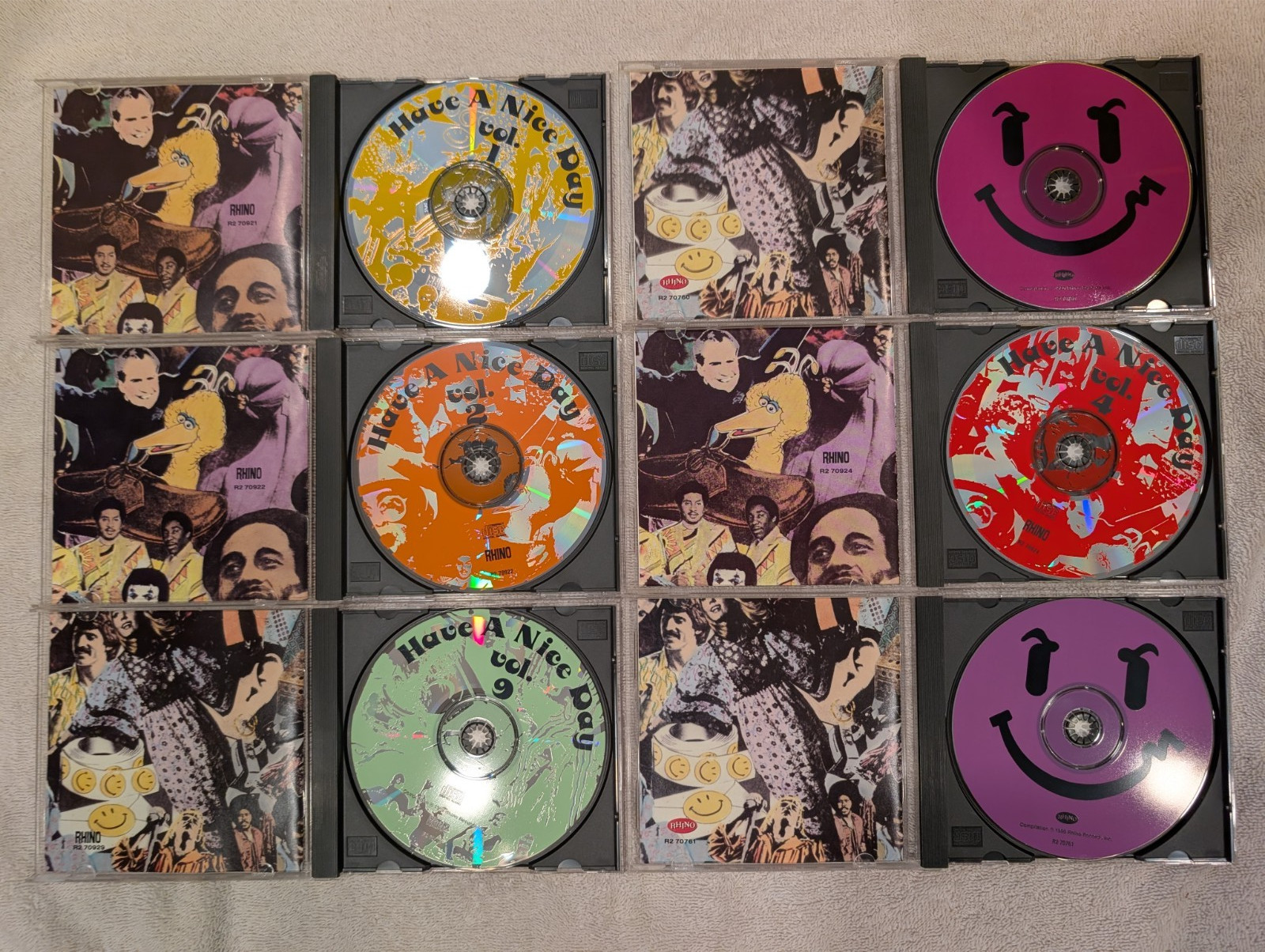 Super Hits of the 70s Have a Nice Day Vol 1 2 4 9 13 14 - 6 CD Lot Pilot 10cc