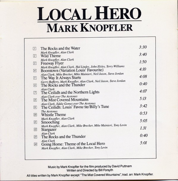 Mark Knopfler / Local Hero / CD / Folk / Vertigo / Germany