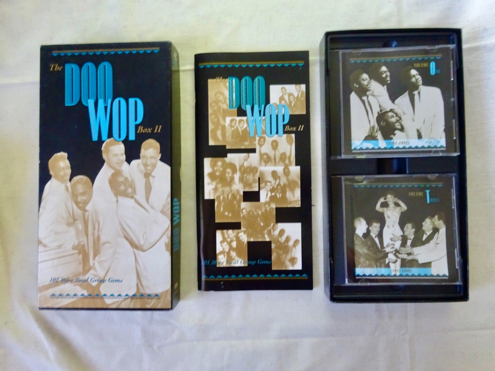 "The Doo Wop Box II" 4-CD Box Set ~ 1951-1963 R&B Groups ~ 101 Tracks With Book