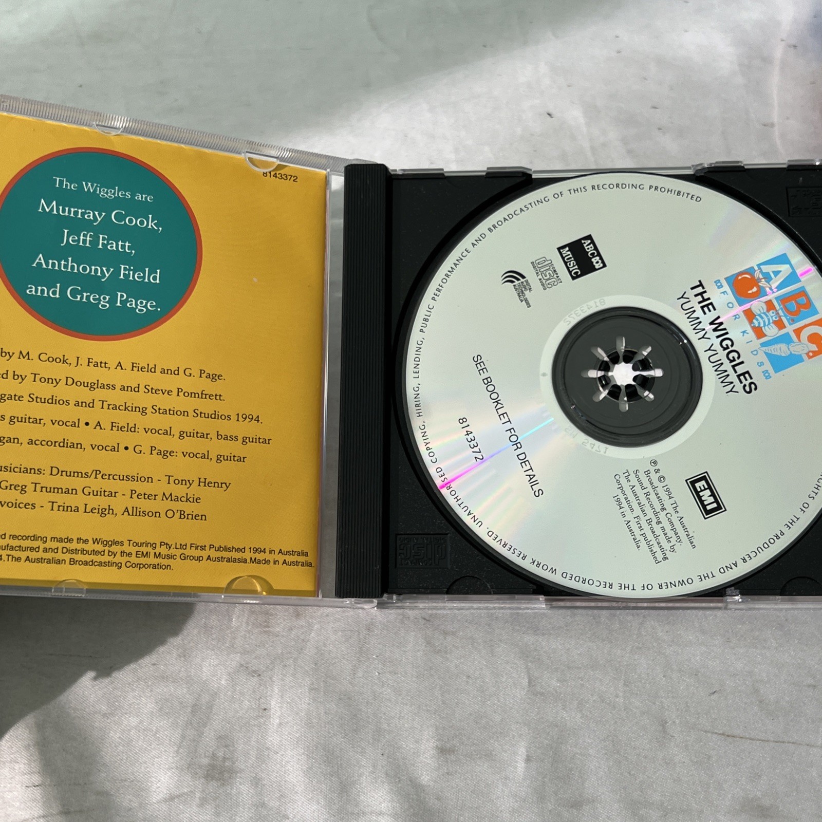The Wiggles CD Bundle Original Cast 2000s 2010s Music ABC Kids Albums Rare x4