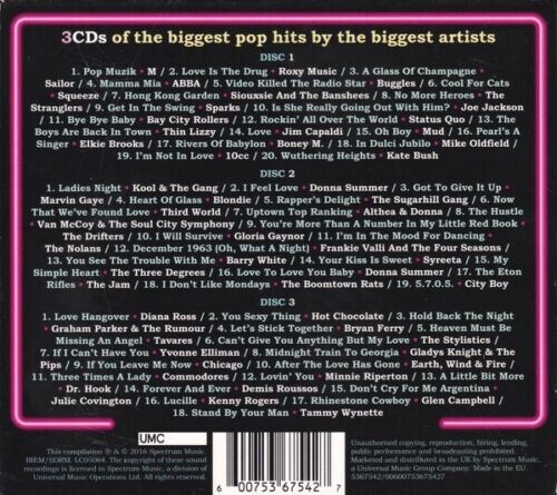 Top of the Pops 1975 - 1979 NEW AND SEALED 3CD SET 70s Seventies Greatest Hits