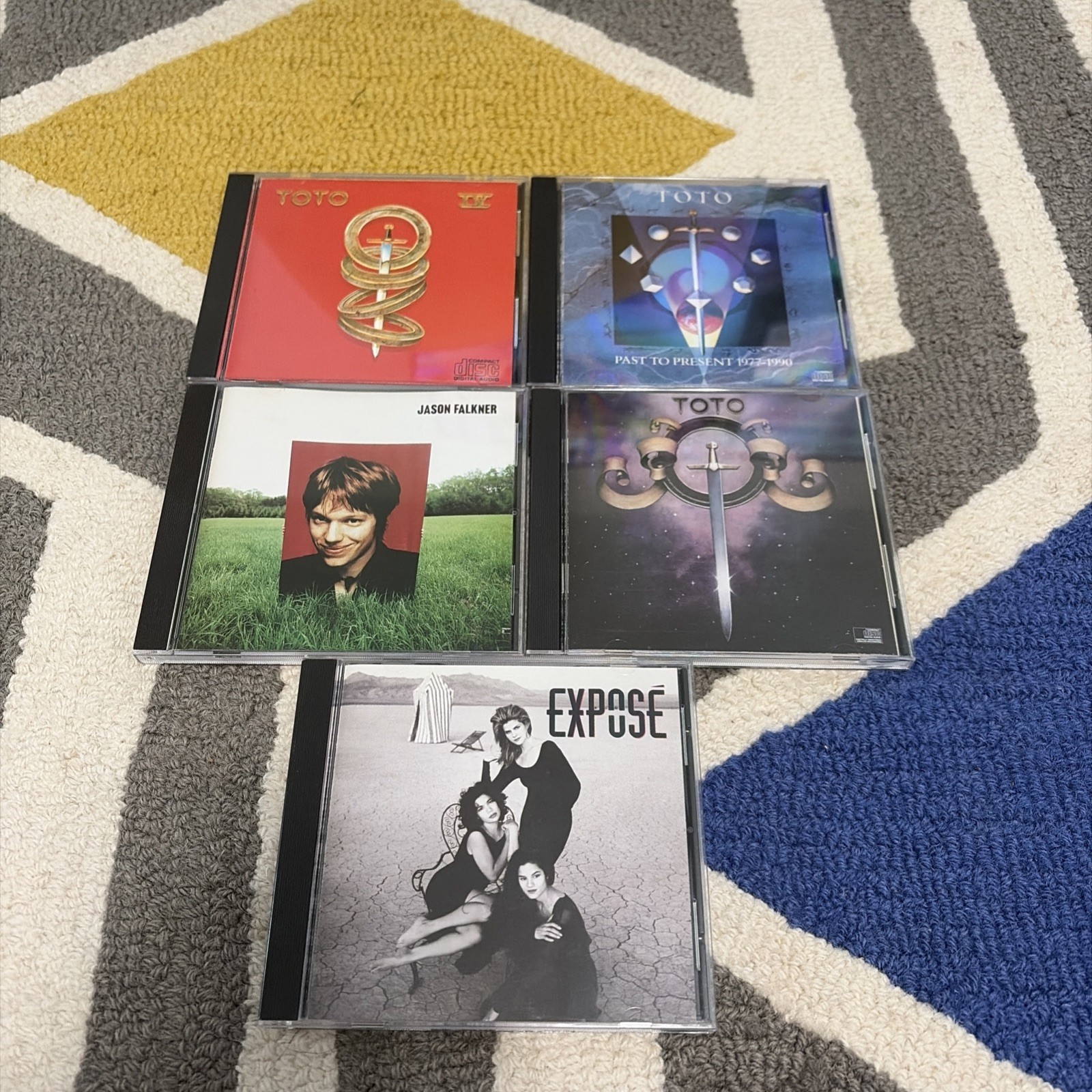 5 CD Lot TOTO - Jason Faulkner- Expose VG+