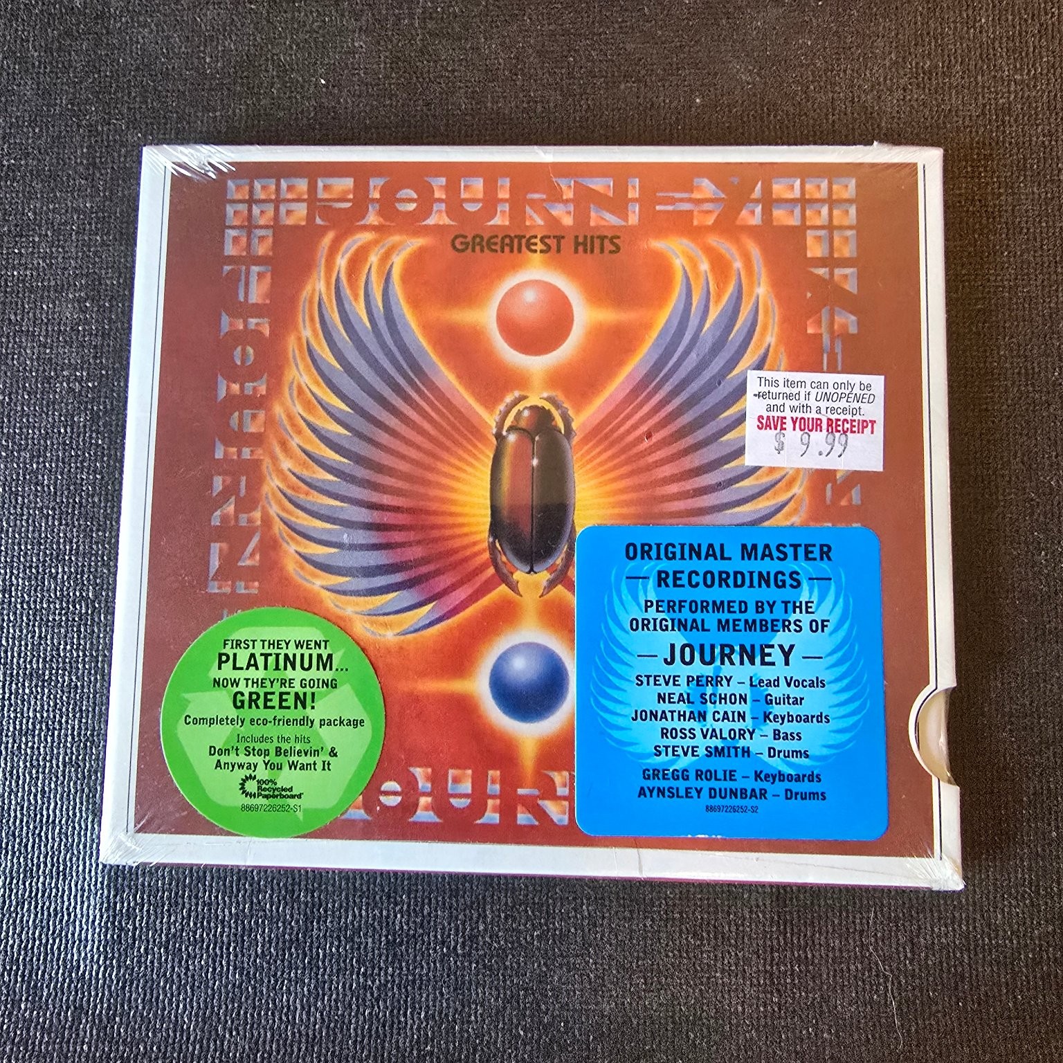 Journey – Greatest Hits CD 2008 Original Master Recordings Rock Legacy