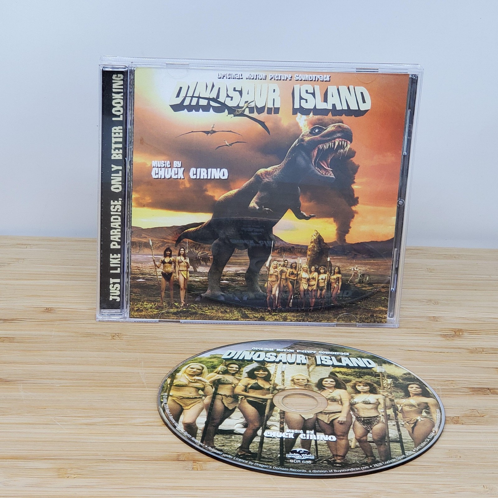 Dinosaur Island CD Soundtrack Score Chuck Cirino Limited Edition Picture Disc