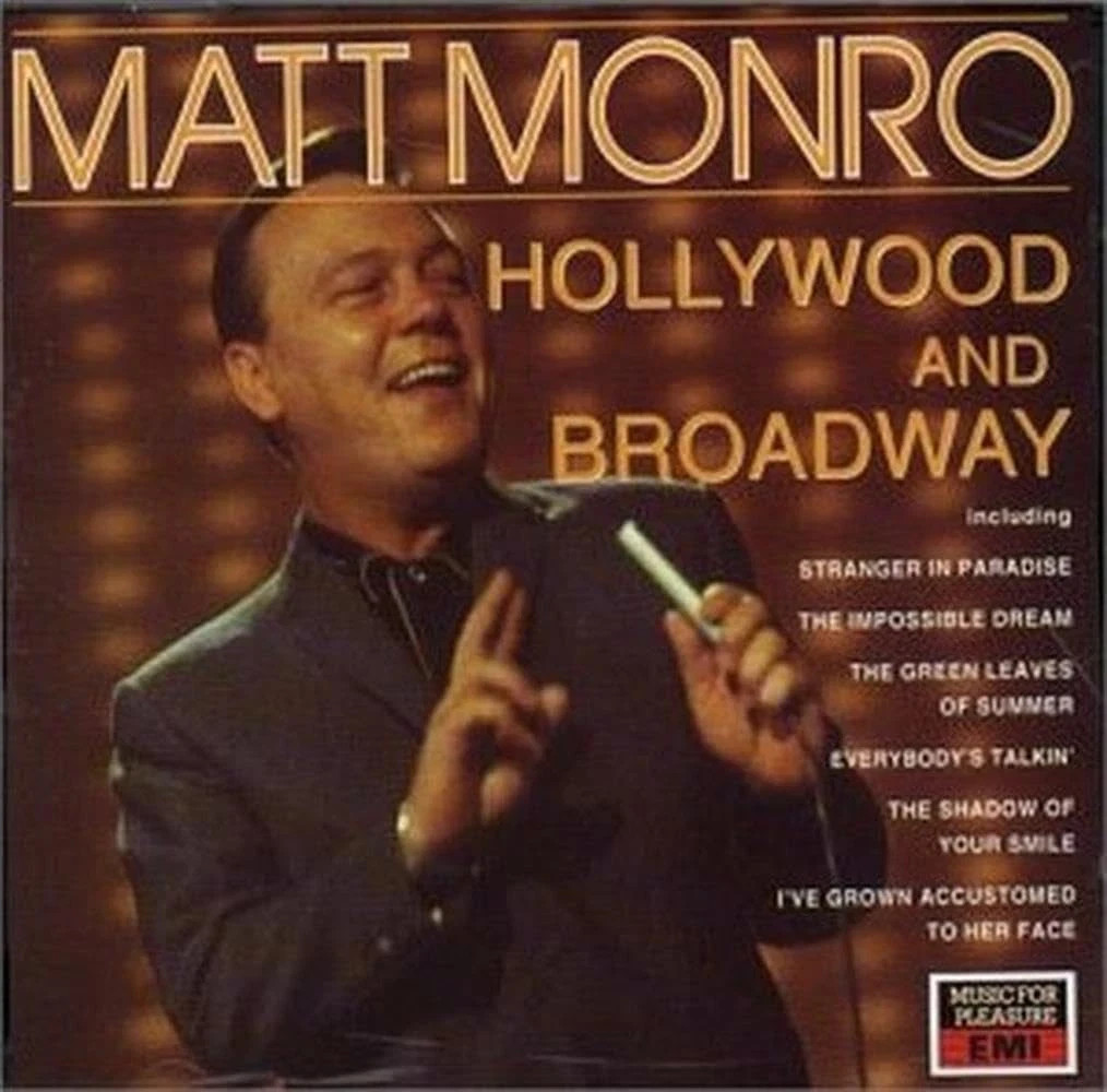 Matt Monro ‎– Hollywood And Broadway CD