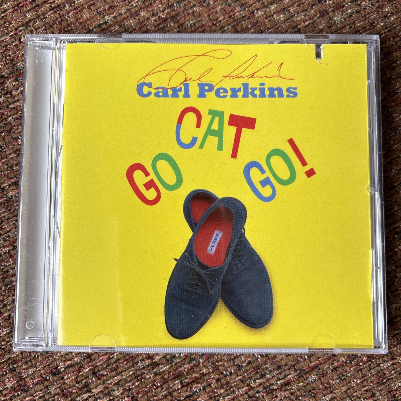 Go Cat Go! by Carl Perkins (Rockabilly) (CD, Oct-1996, Dinosaur Entertainment)
