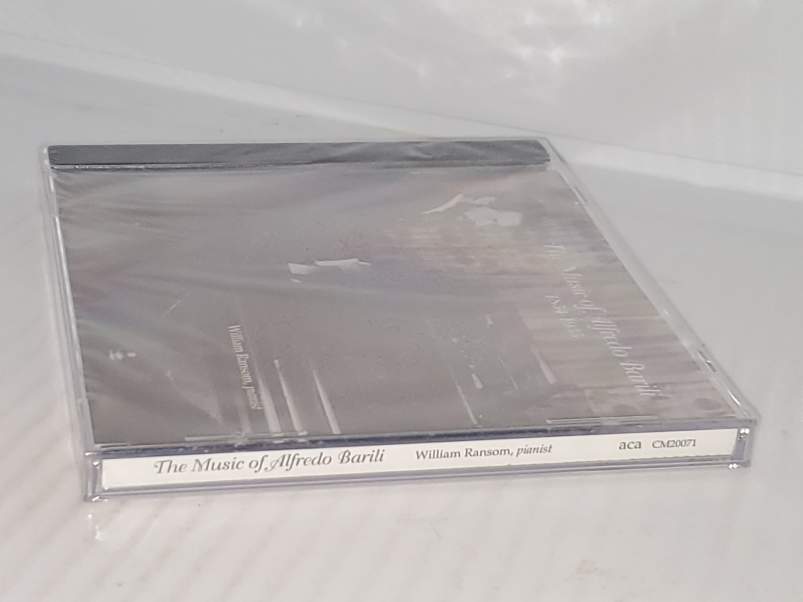 Seventeen Solo Piano Pieces - The Music Of.Alfredo Barili 1854-1935 CD. NEW SEAL