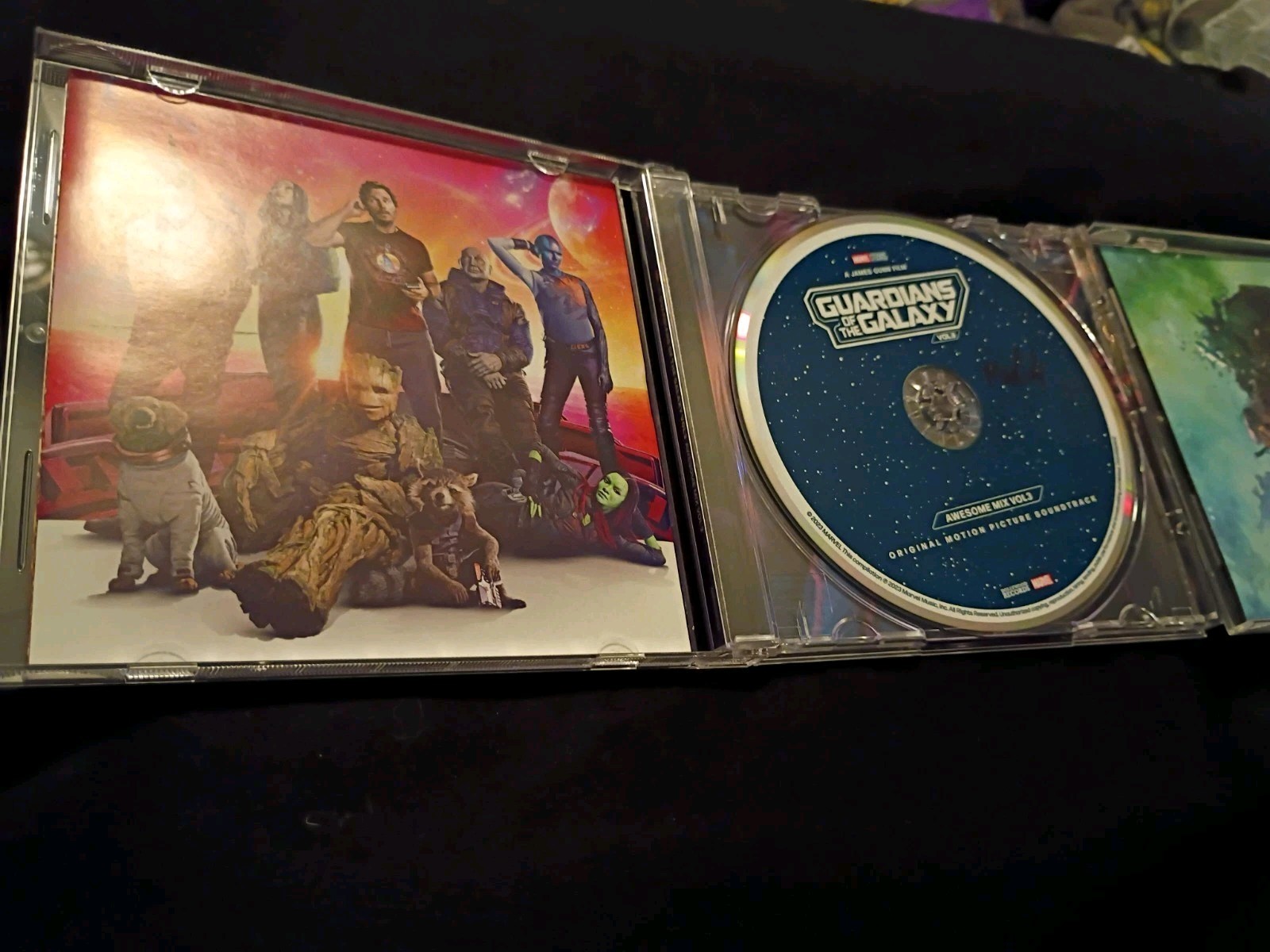 LIKE NEW - GUARDIANS OF THE GALAXY - VOL. 1 & VOL. 3 CDs