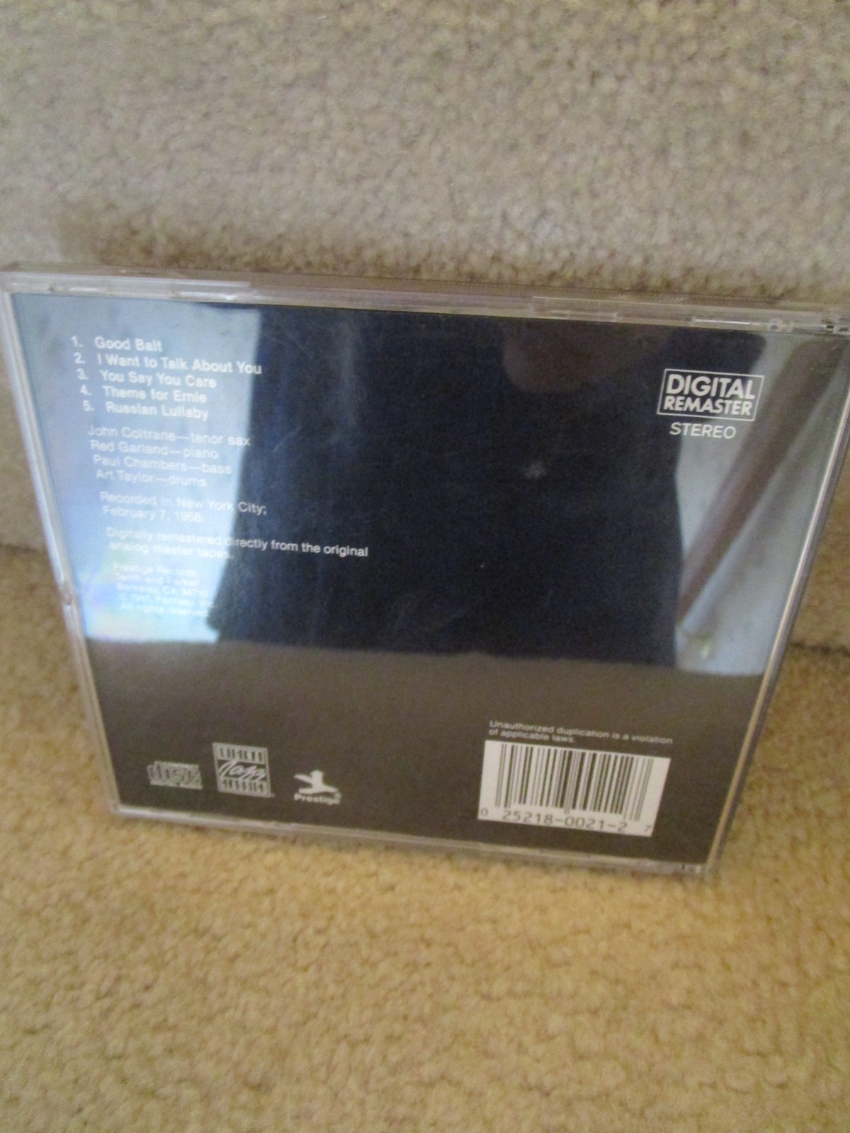 Soultrane by John Coltrane (CD, Oct-1991, OJC)