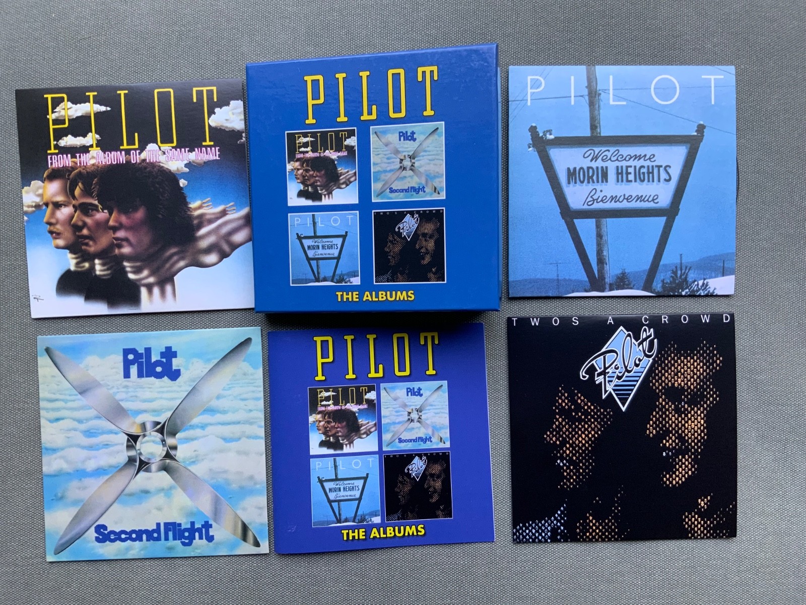 5-CD Lot Box Set Pilot The Albums Magic Second Flight Morin Heights Two’s Crowd