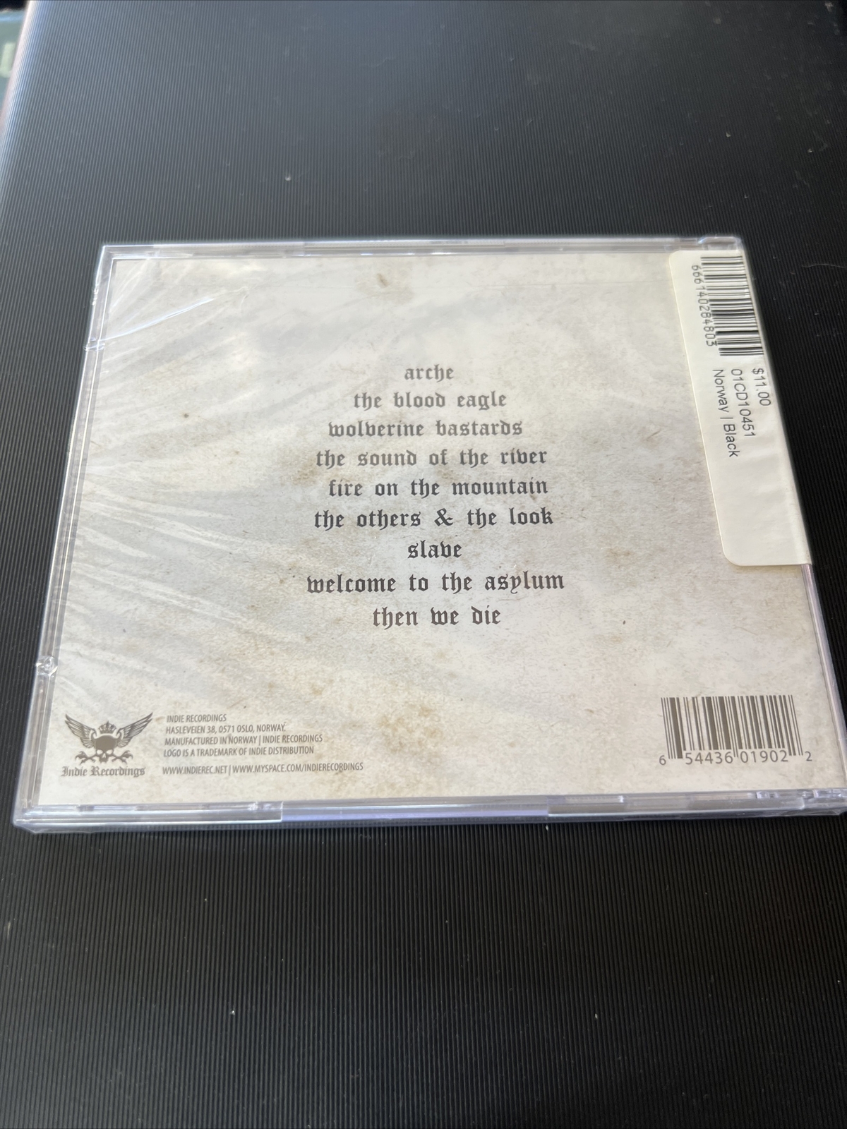 Vreid - V - 2011 Indie Recordings - 9.20