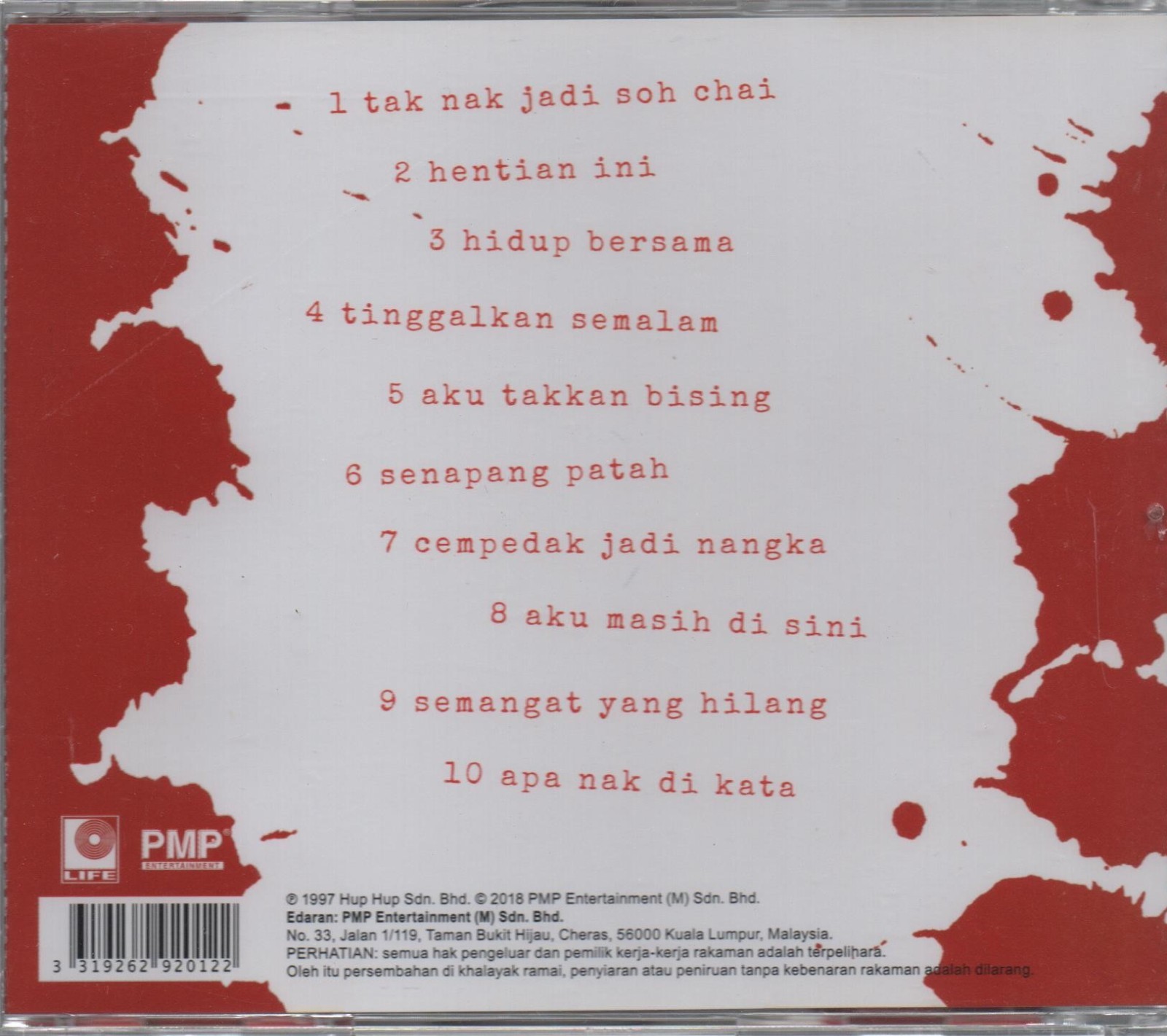 Malay CD XPDC Brutal (CD / 10 Lagu-Lagu) Malaysia Edition