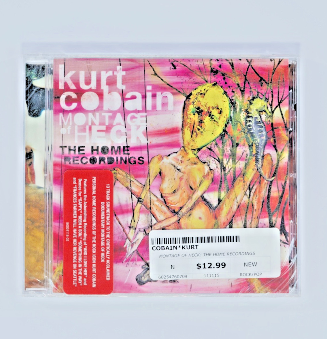 Kurt Cobain Montage of Heck The Home Recordings CD NEW Sealed