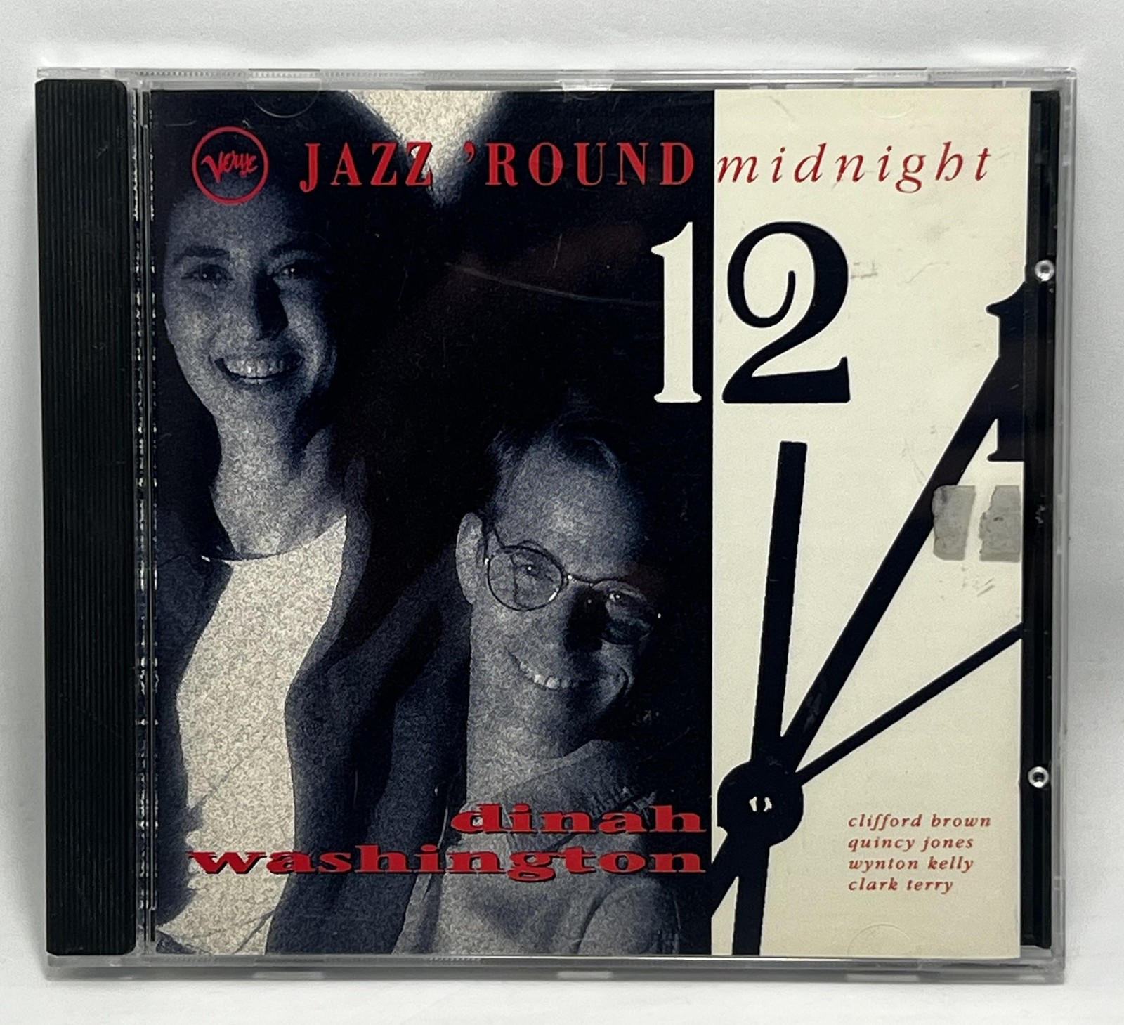 Vintage Dinah Washington CD Jazz 'Round Midnight Vocal Jazz Album Verve 1993